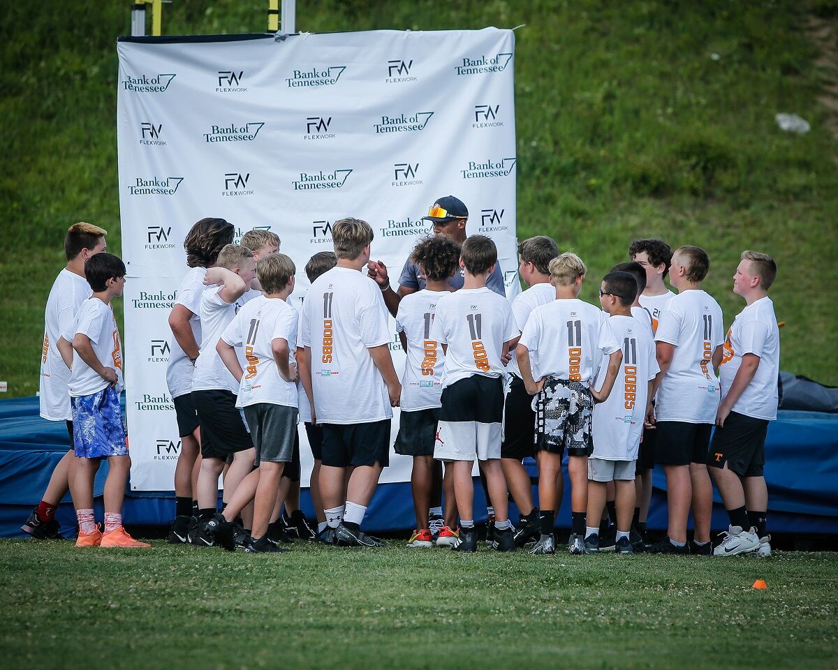 Josh Dobbs football camp 2021